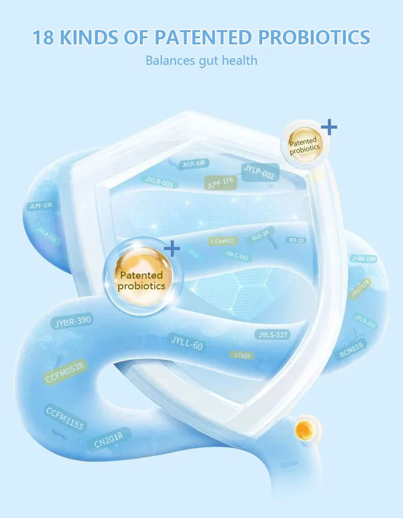 Prebiotics Probiotics Powder 30 Billion CFU Gut Health Support for Adults and Children Digestive and Immune Booster Drink