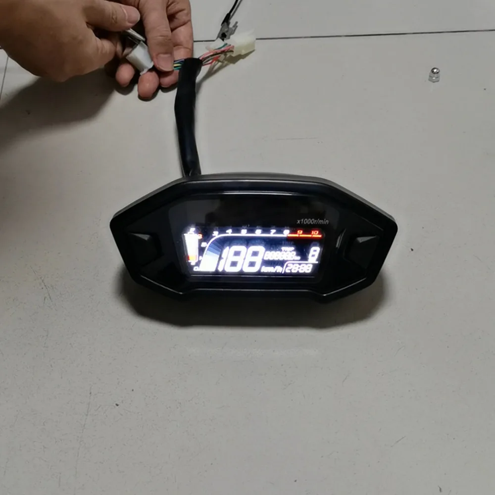 Motorcycle LCD instrument digital meter modified VA screen sunlight visible suitable for all vehicles mileage meter