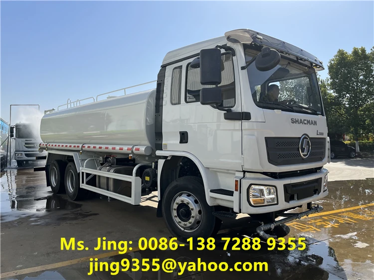 Новый SHACMAN 6x4 20000 л водяной разбрызгиватель цистерна цена в Ботсване