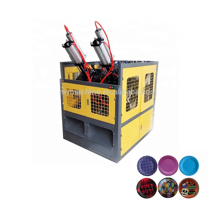 Высокая скорость одноразовые различные торт бумажная пластина делая машину для бумажной пластины