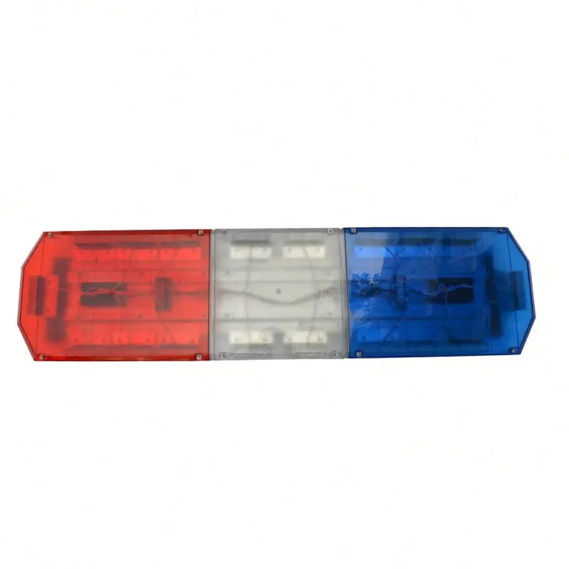 car revolving blue plow strobe light bar