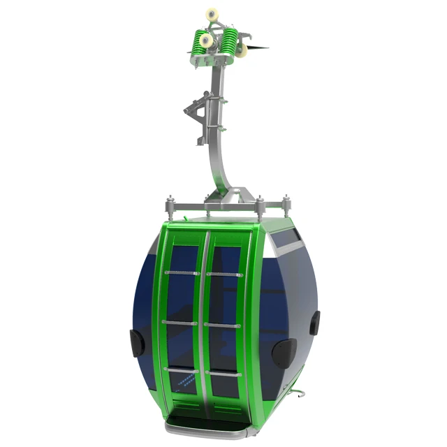 
Cable car equipment Eight-person cableway scenic tour ropeway cabins cable car manufacturer cableways tramway 