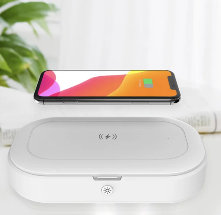 New Style Multifunctional Portable USB Wireless Charger With Disinfection Sterilizer Disinfectant Medium