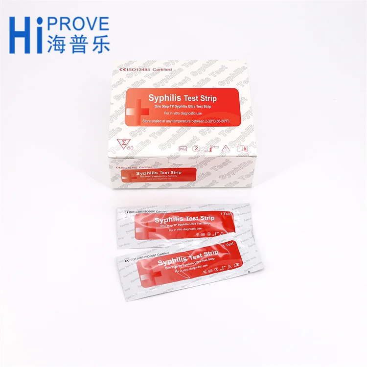 Medical Diagnostic syphilis TP rapid test kit in cassette or strip