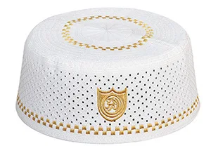 2019 новый стиль Молитва намаз шапочка с вышивкой Череп Кепка Kufi шляпа турецкий Череп Кепка мусульманская шляпа для мужчин