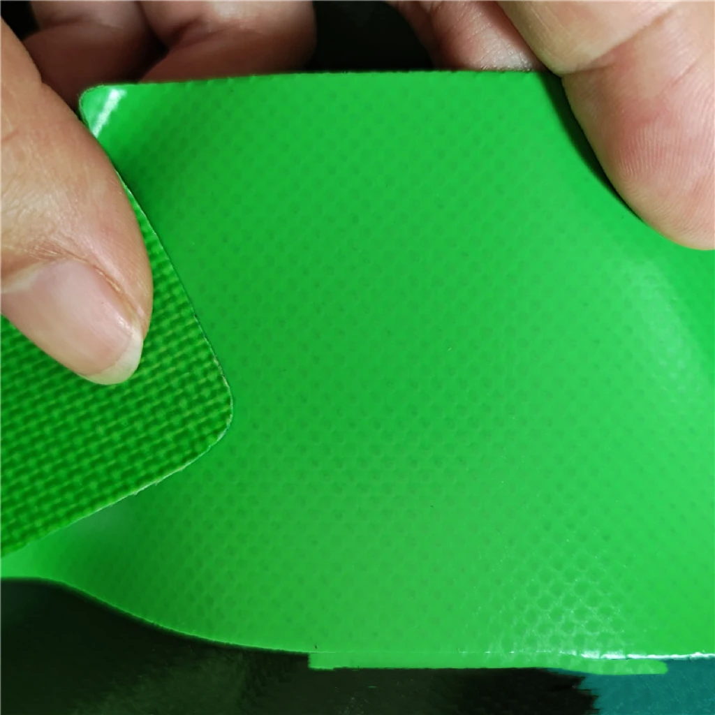 Waterproof Flame Retardant PVC Tarpaulin Vinyl Fabric Warp Knitted PVC Coating Plain Style Blackout Anti-UV Water Resistant Tent