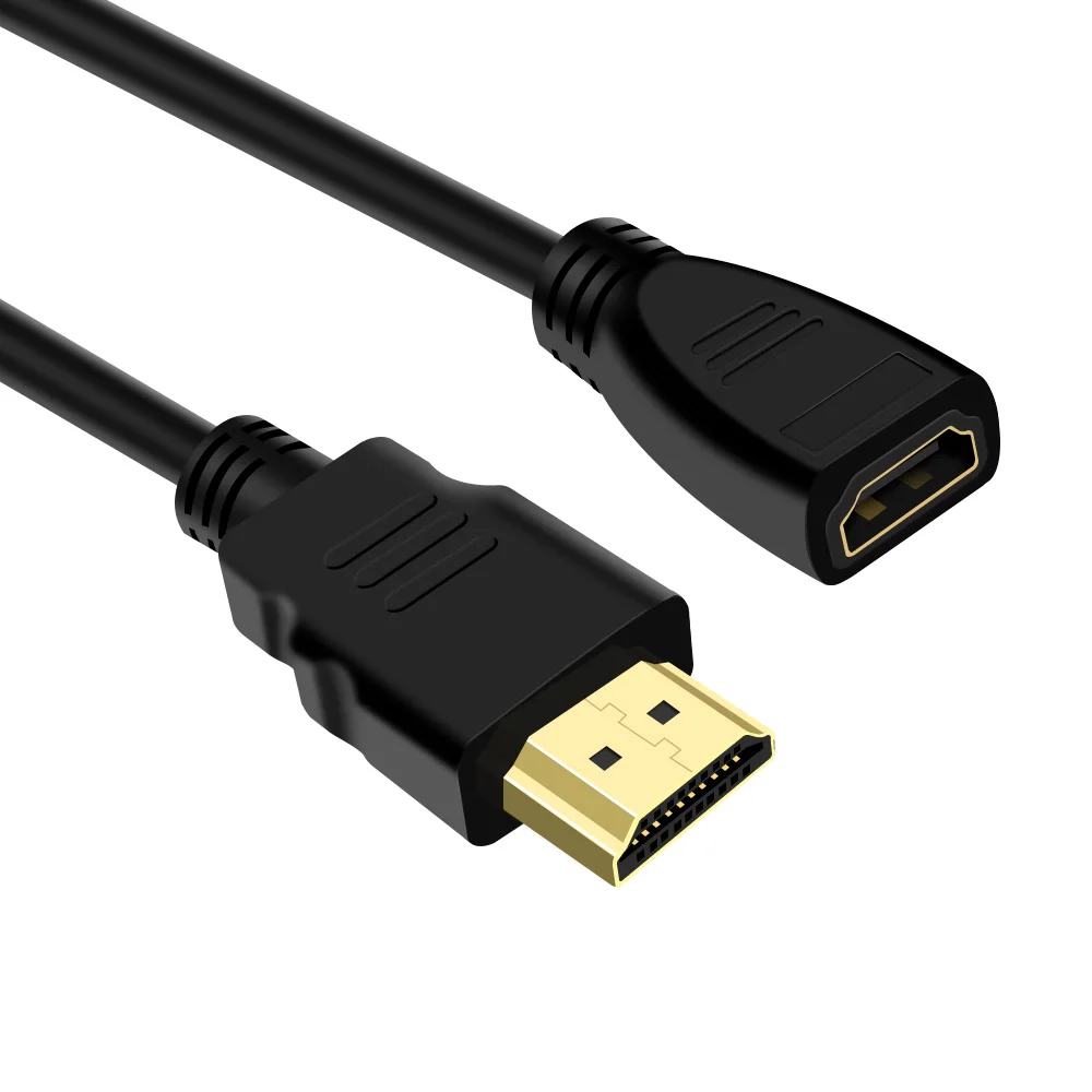 High Definition Gold Plated Plug HDMI 2.0 male to female HDMI Extension Cable 4k