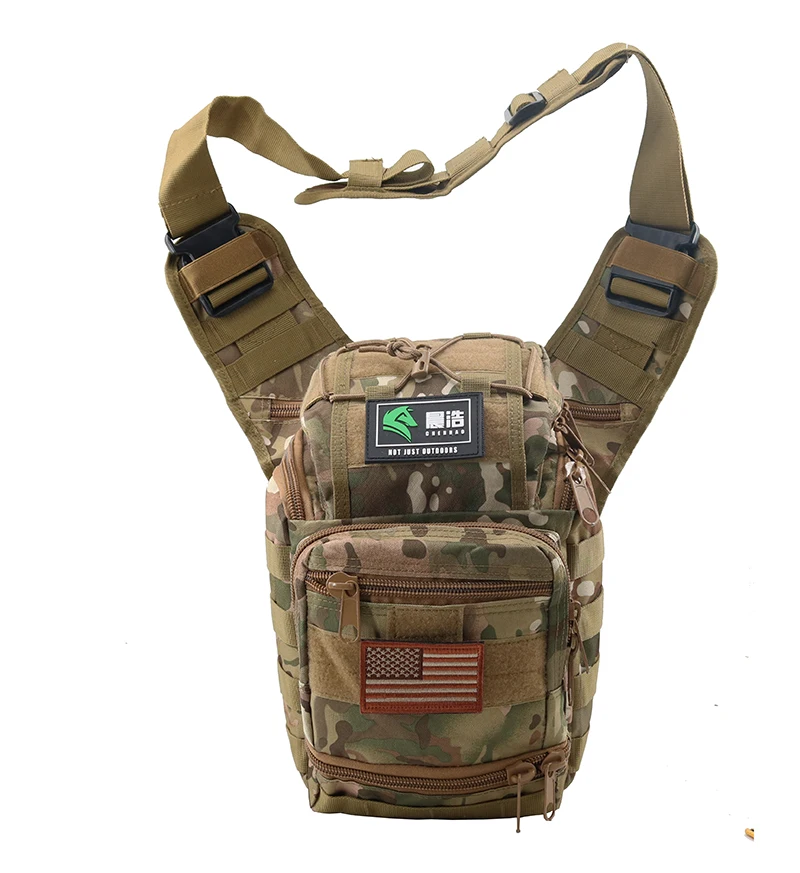 Camouflage Camera Sling Bag Tactical Crossbody for Outdoor Photography