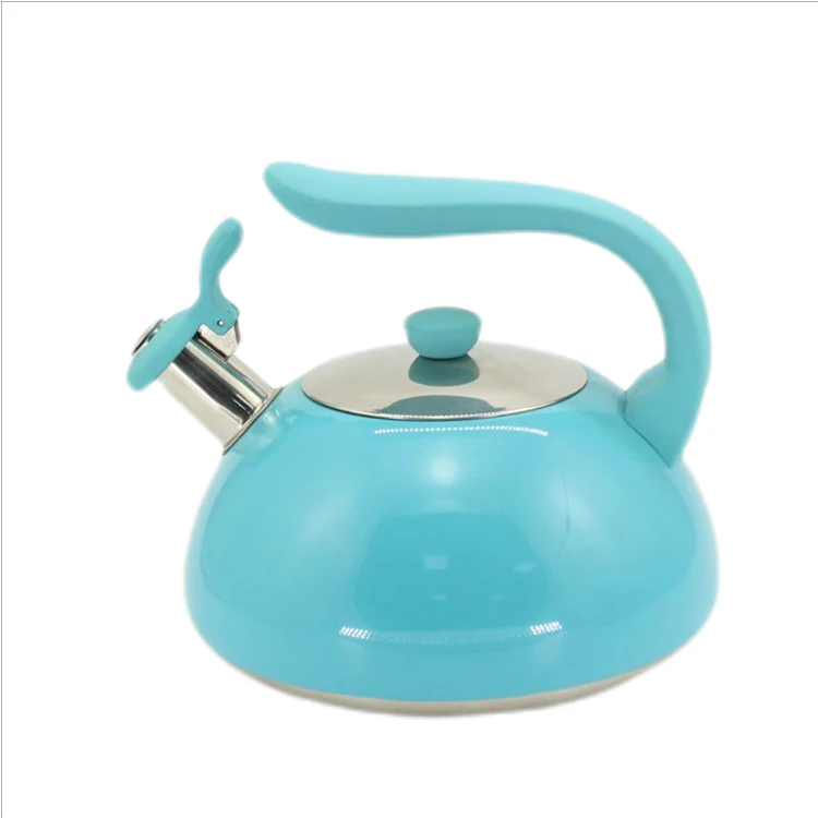 Promotion Free Sample Kitchen 3 Quart  large Metal Stove Top soup Whistling Tea Kettle