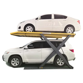 Zhongxiang scissor parking lift two deck parking lift for home garage