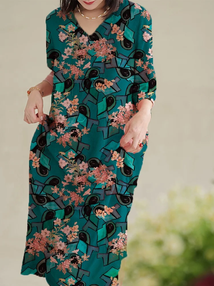 OEKO-TEX 100 Wholesale silk pure natural silk fabric 100% mulberry Silk 19MM digital printed fabric for dress