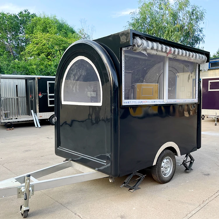 Торговая тележка для мороженого по заводской цене Мобильная фаст-фуда грузовик продажи хот-догов