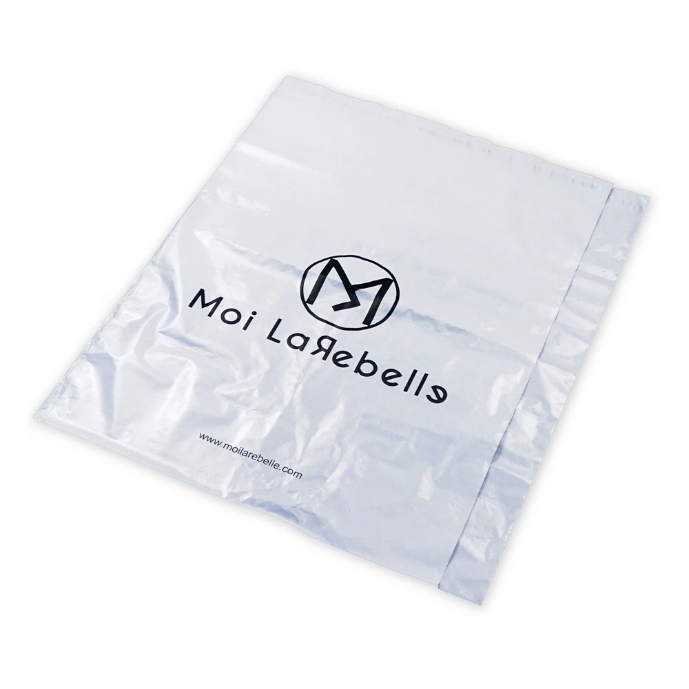 Custom Logo Printed Heavy Duty white Poly shipping bags express mailer bags/shipping bag/ courrier bag