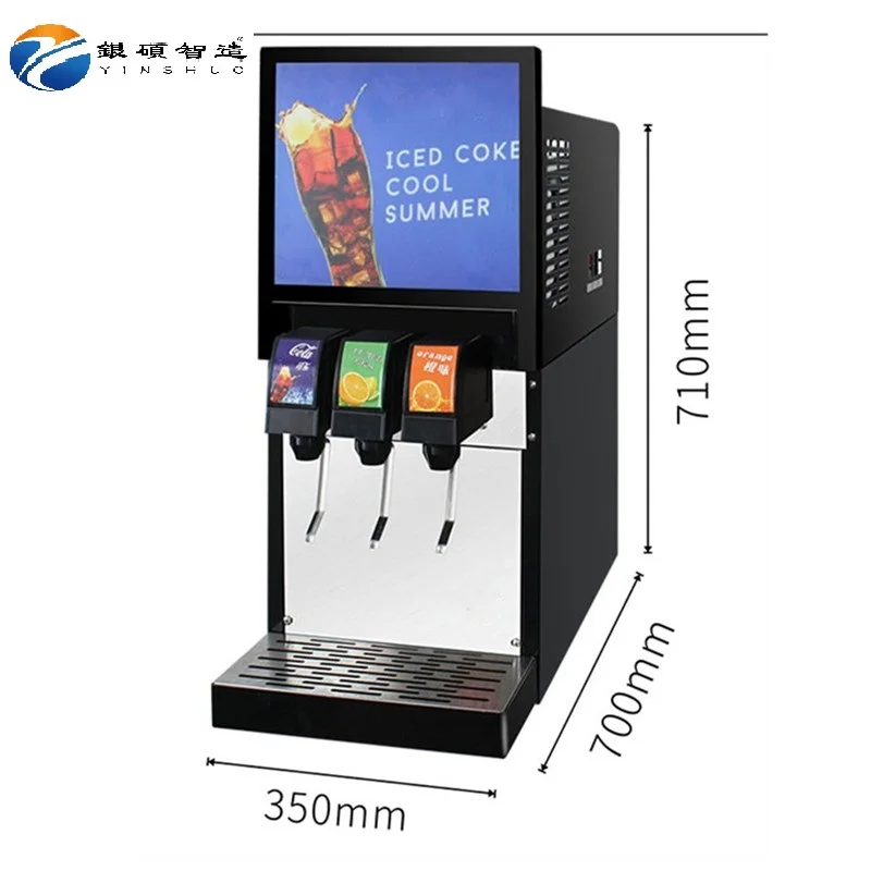 pepsi cola coca post mix beverage dispenser maker machine for convenience shop coke machine for sale