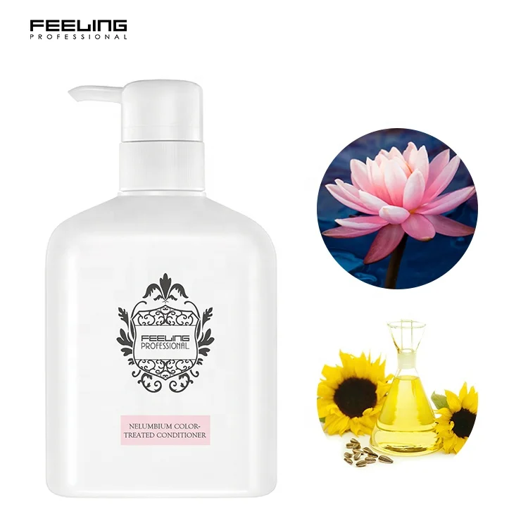 FEELING Professional Color-Safety Helianthus Annuus After dye Pro-Hair Nelumbium Color-Treated Conditioner 600ml