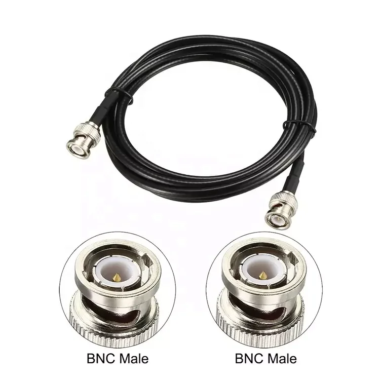 High Quality 50Ohm RF BNC male to BNC male Connector RG223 Coaxial Jumper Cable