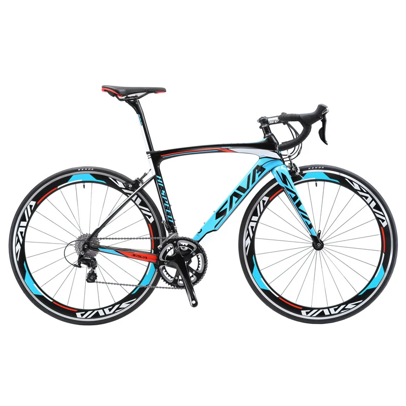 SAVA road bike 700c carbon fiber road frame Speed Carbon road bike carbon fiber bike with SHIMANO 105 R7000 bicicleta