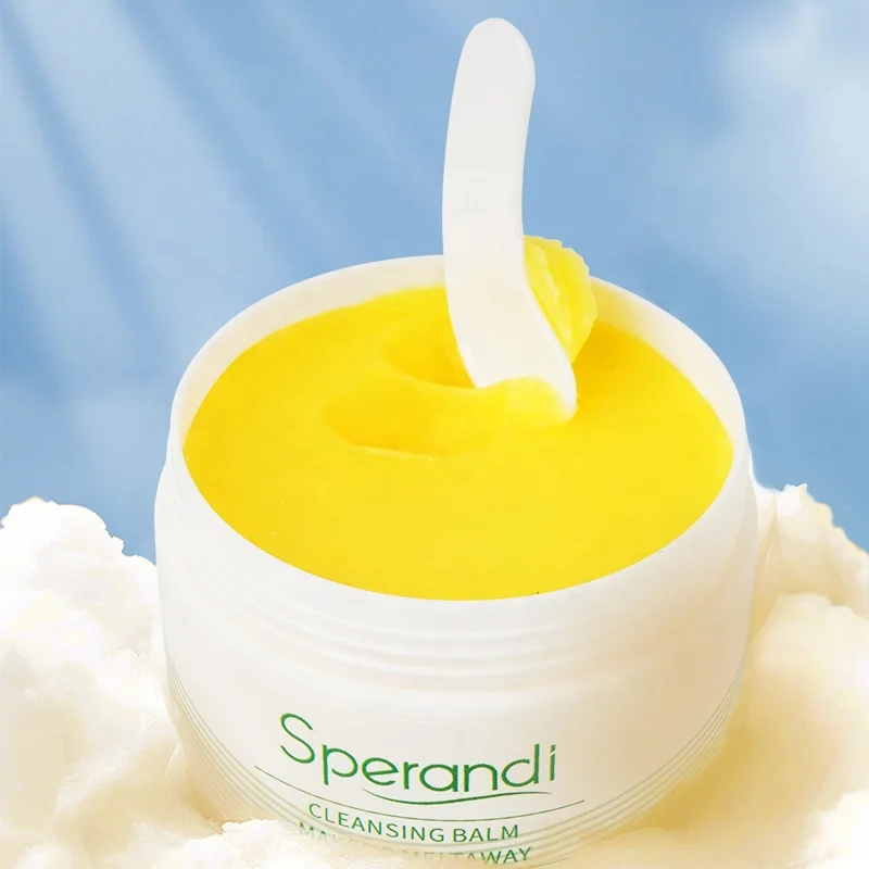 Natural Vegan Private Label Cleansing Cream Plant Oil Eyelash Eye Facial Removing Face Colorful Makeup Remover Cleansing Balm