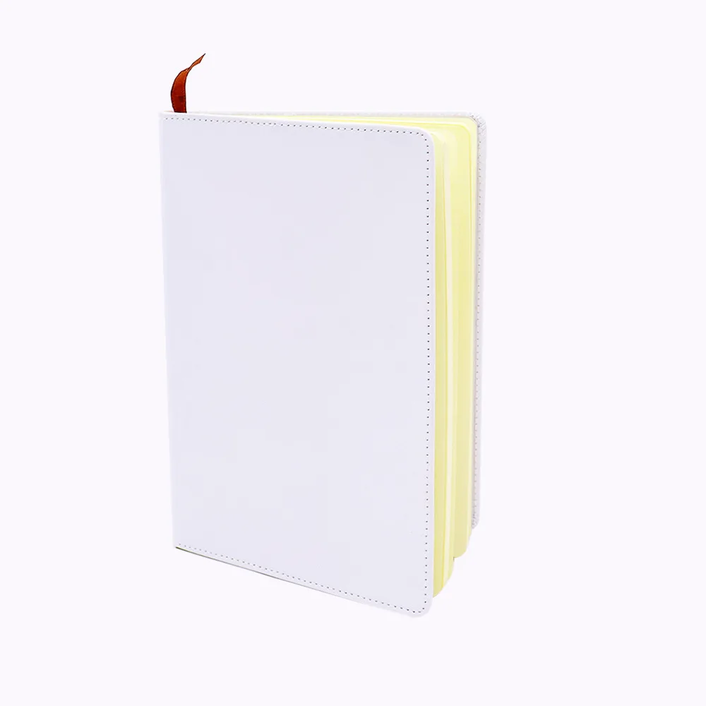 White Sublimation Blanks DIY Craft PU Leather Journal Diary A4 A5 A6 Sublimation Notebook Sublimation Journal Blanks