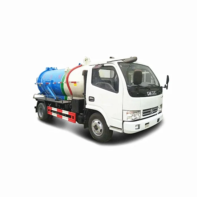 Dongfeng duolika 5000 liter sewage truck for sale