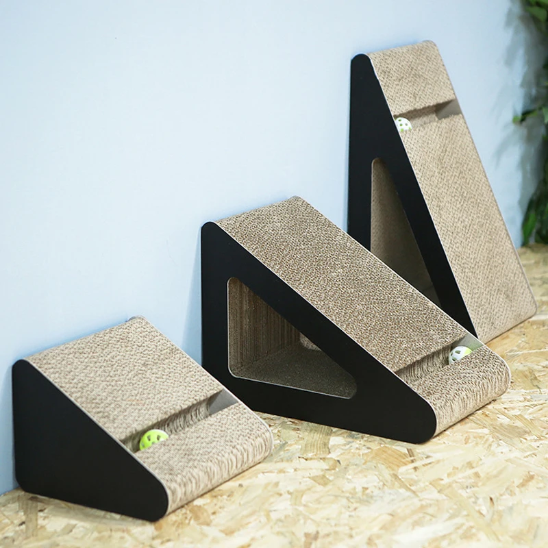 Современная мебель для кошек из гофрированного картона, прочная Когтеточка, Когтеточка из гофрированного картона, кошачья Когтеточка