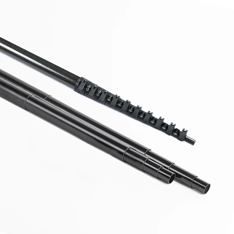 boat cover support poles 3k carbon fiber telescopic pole