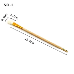 Wholesales Price 1 Piece Goat Hair Pen Gold Leaves Brush for Foil Painting and Cleaning Gilding Gold Leaf Foil Brush