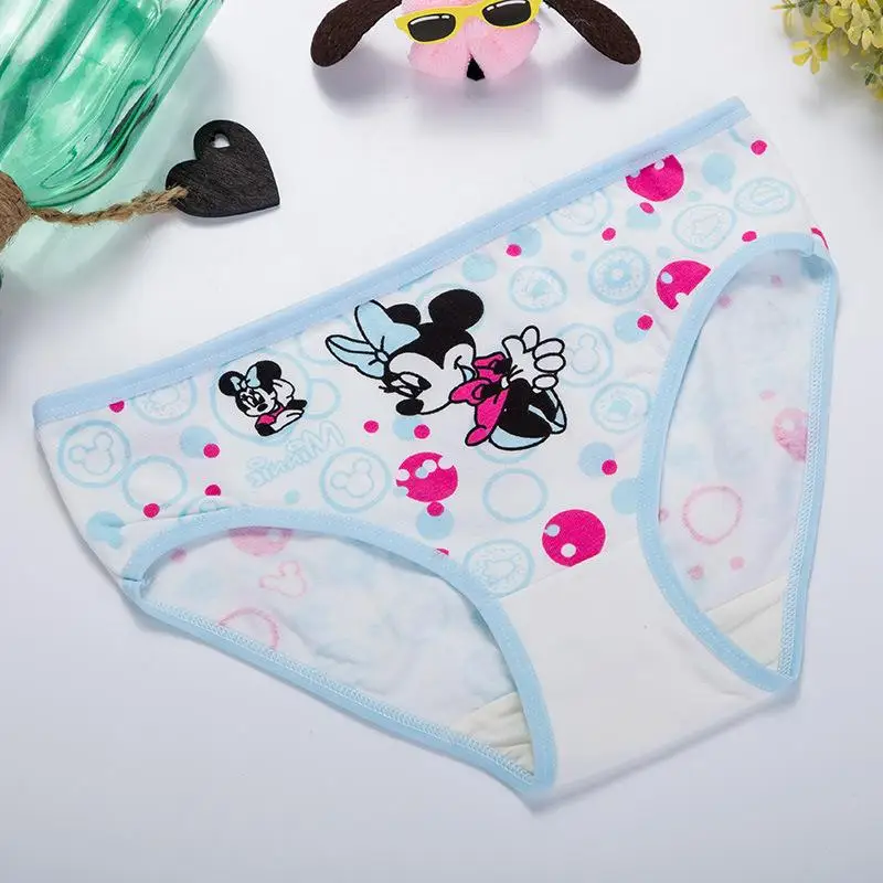 2024 Newest Kids Cotton Briefs Cute Classic Bow Girls Panties