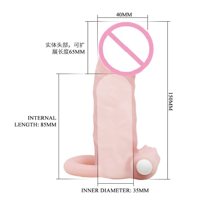 Silicone big cock sex toys bullet vibrating penis sleeve for men sex-penis-sleeves girth belt sex-penis-sleeves