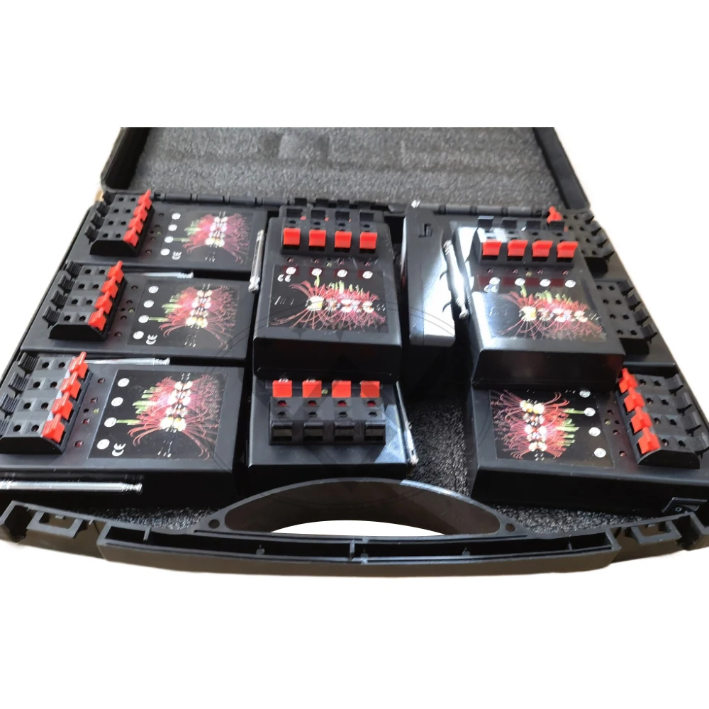 40 cue ice fountain fireworks ignition system cold fountain stage pyrotechnic firing system