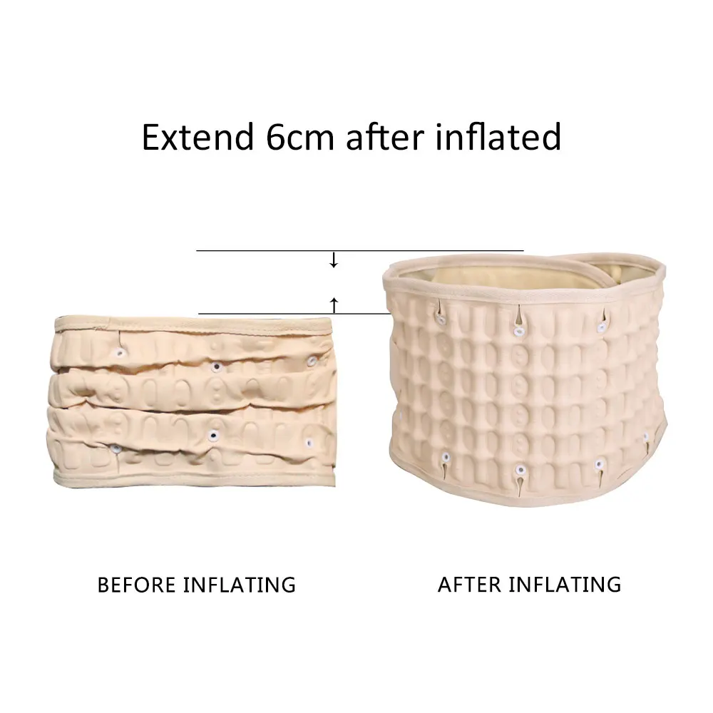 High Quality Air Pressure Lumbar Back Belt Support Traction Air Decompression For Relief Waist Lumbar Decompression Belt