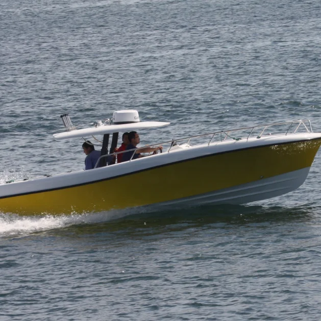 Aluminum fishing boat  luxury leisure travel yacht 6.6M Hot for sale MS-660