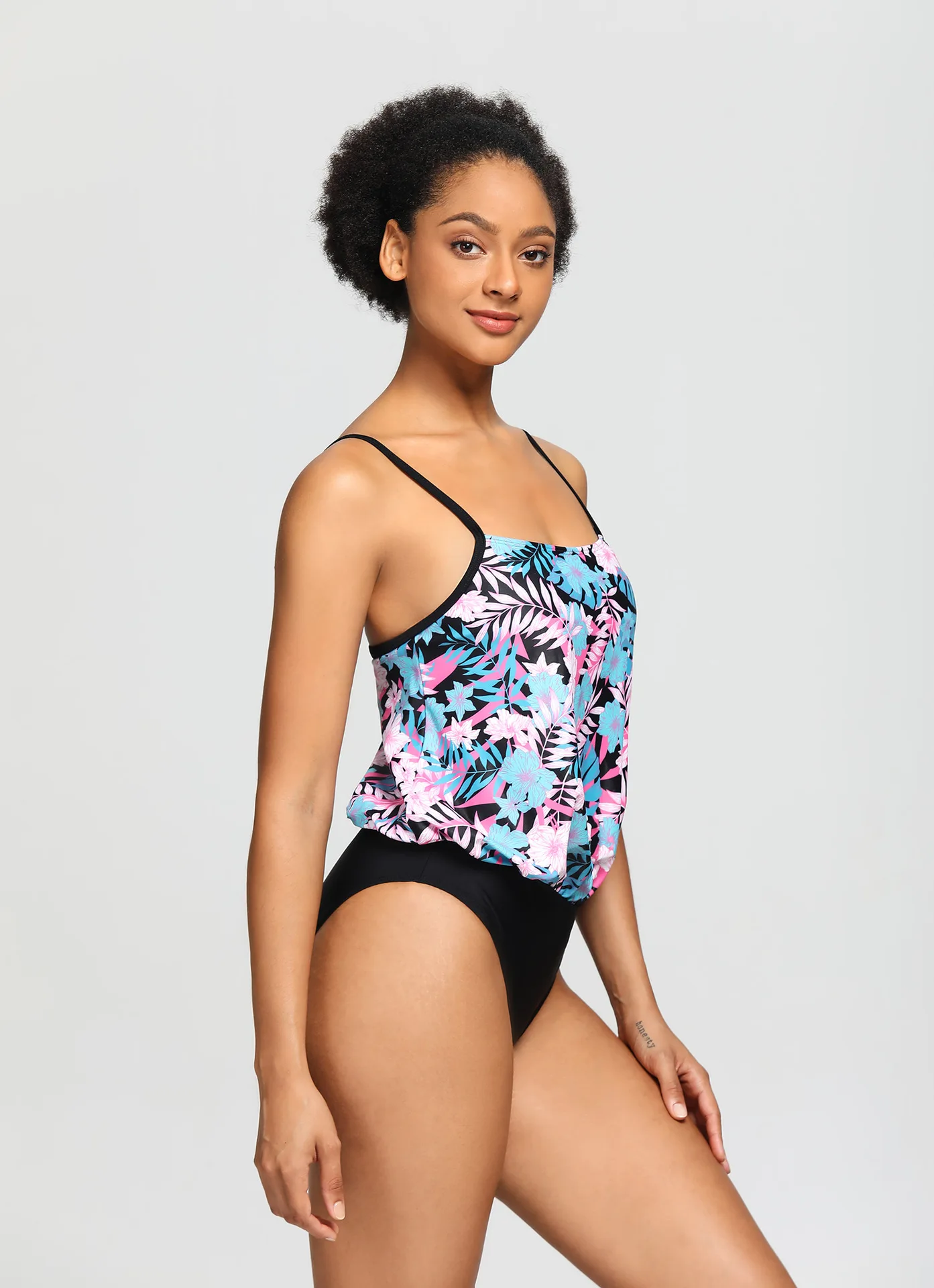 Bikini Euro American sexy one piece printed swimsuit Women Beach Bikini