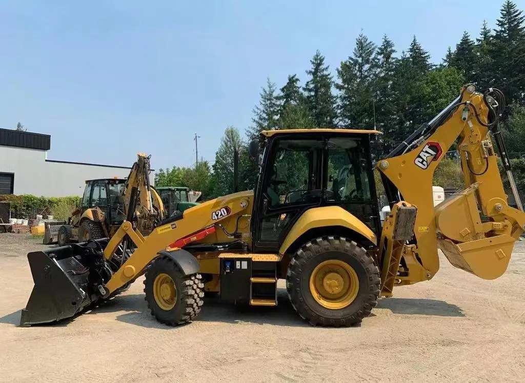 Ready to ship used Backhoes loader machine Caterpillar 420D 420F 416E 432F in discount good price