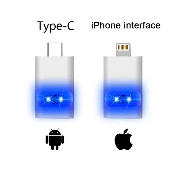 Мини USB телефон UVC LED стерилизующий свет портативная ультрафиолетовая Gemicidal лампа для IOS Android телефонов