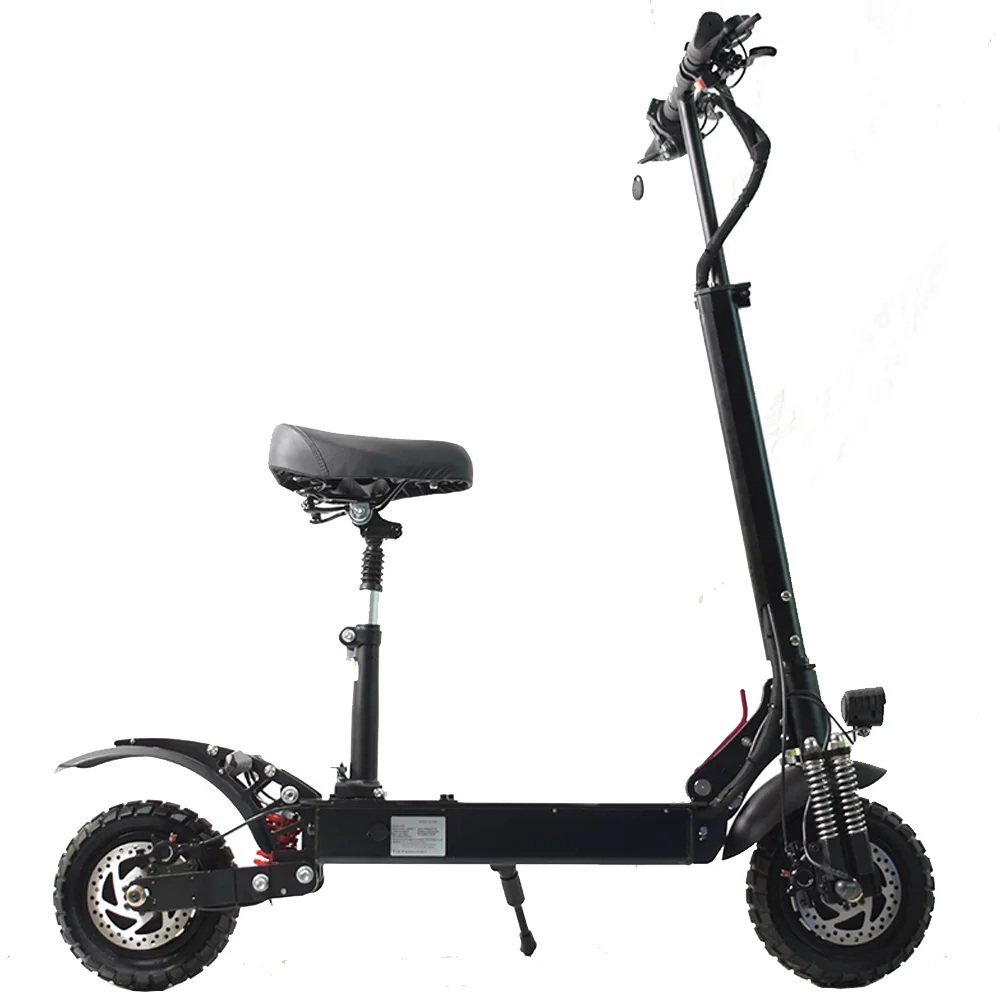 Vicsound оптовая продажа внедорожный 2000 Вт Двойной Мотор быстрая е-скутер способный преодолевать Броды для 10-дюймового два колеса взрослый складной электрический Kick скутеры