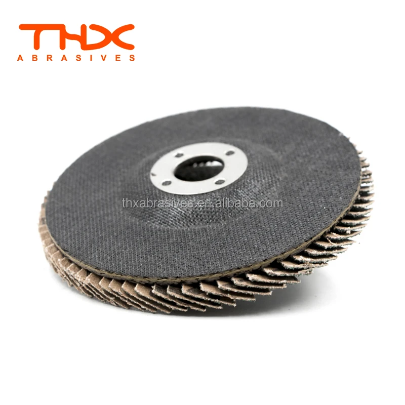 80 grit flap disc 4 inch grit 60 flap grinder Zirconia flap disc for metal grinding 125mm polish disc wheel for stainless steel