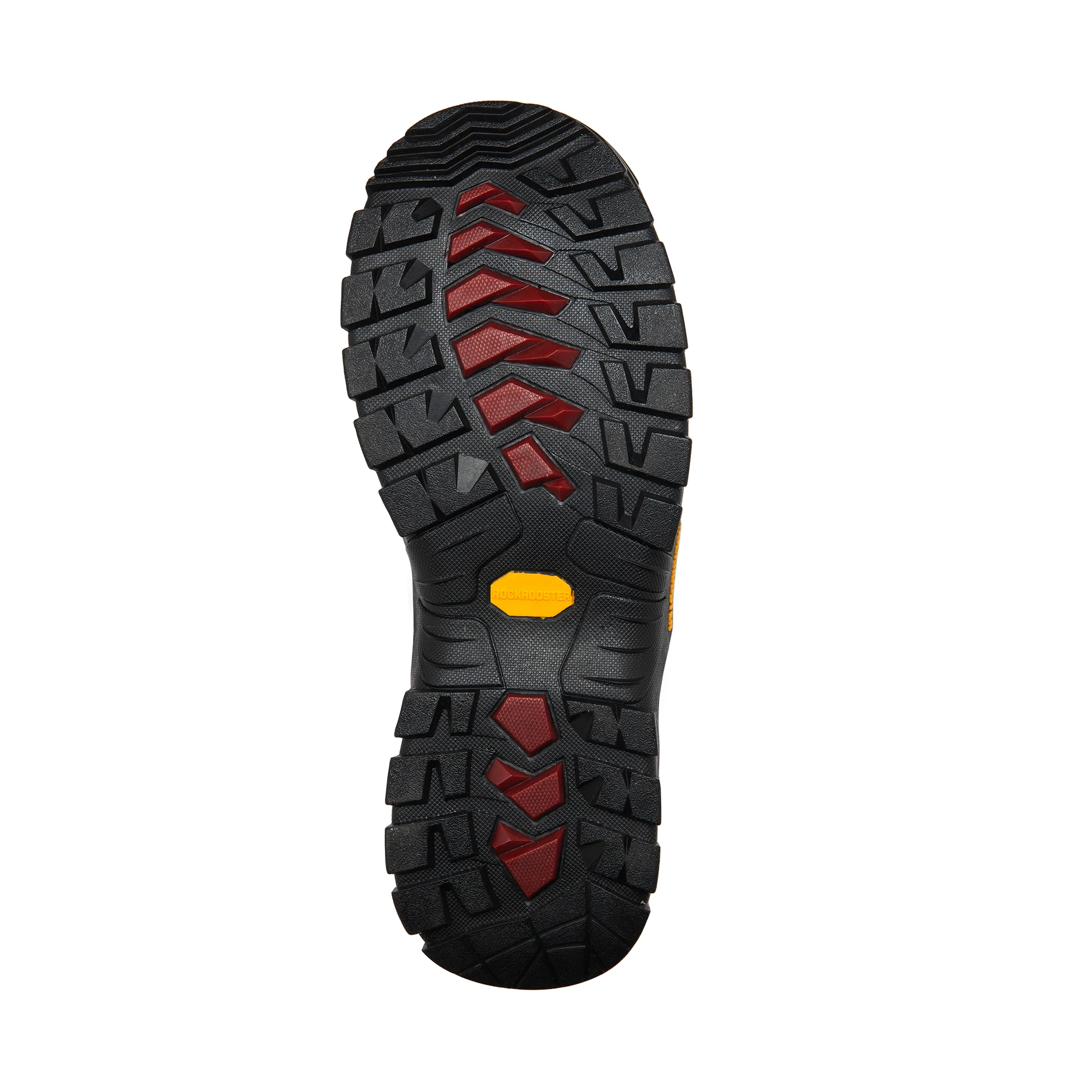 Rockrooster AT Series/мужские ботинки для пеших прогулок; Темно-коричневые ботинки с высоким голенищем из углеродного композитного материала; Ботинки для безопасности S3