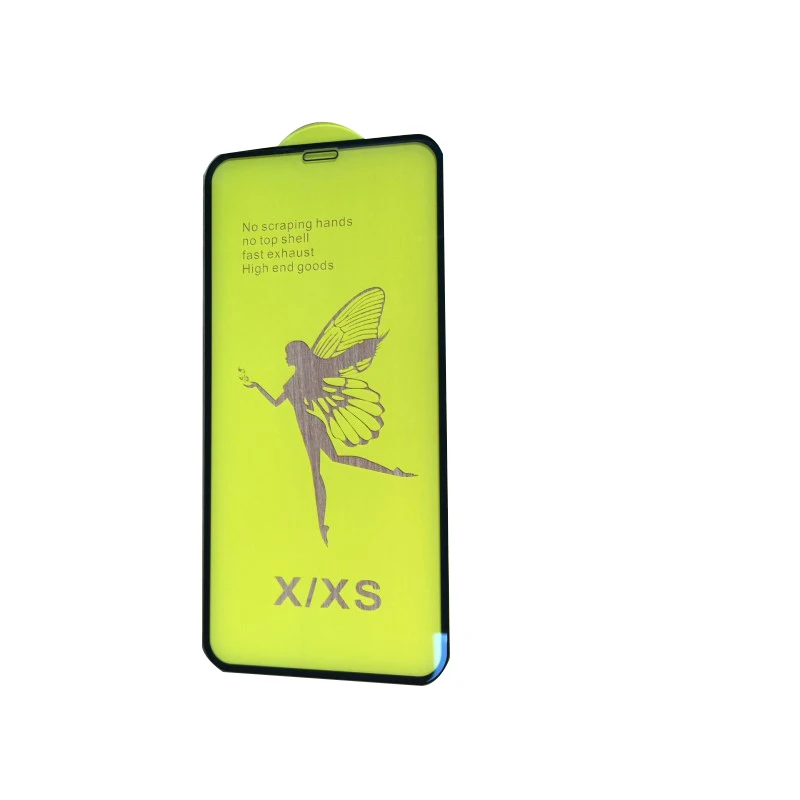 Мобильный телефон полный изогнутый клей 9H Nano закаленное стекло экран протектор плёнки для Iphone XS XR или MAX