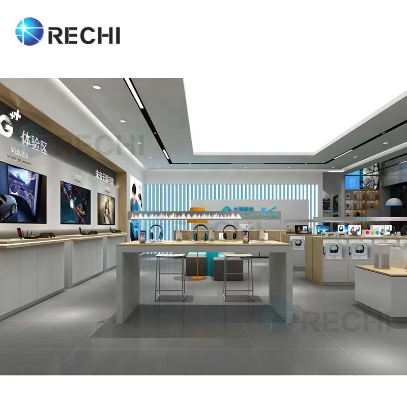 RECHI цифровые продукты образ жизни прилавок-витрина с крючками для мобильного телефона внутреннего дизайна обувного магазина и стиль магазин