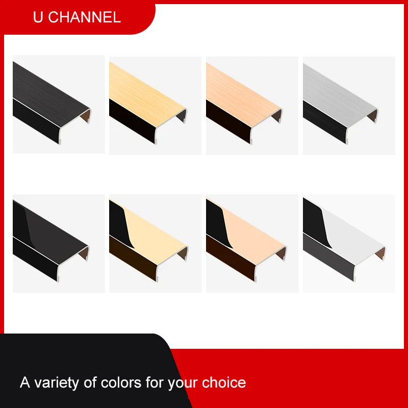 Good quality stainless steel U channel in different size
