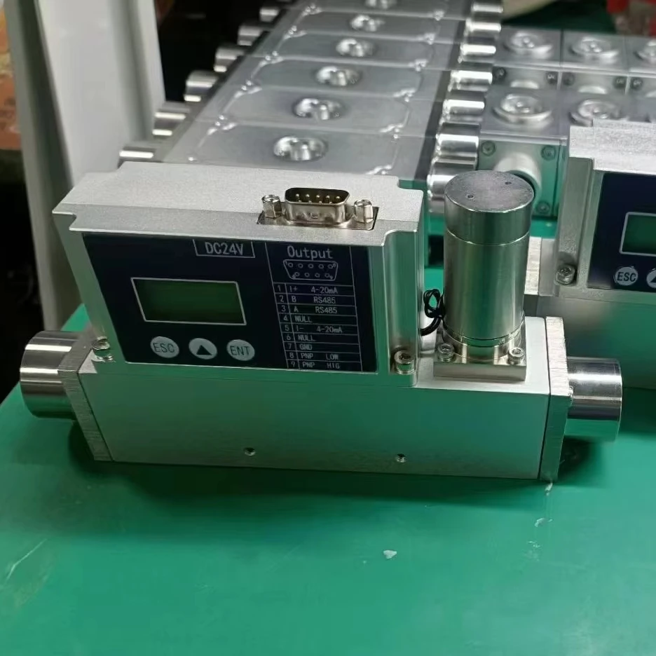 High Precision Automatic Thermal Mass Flow Controller With RS485 Output For Regulating Gas Size