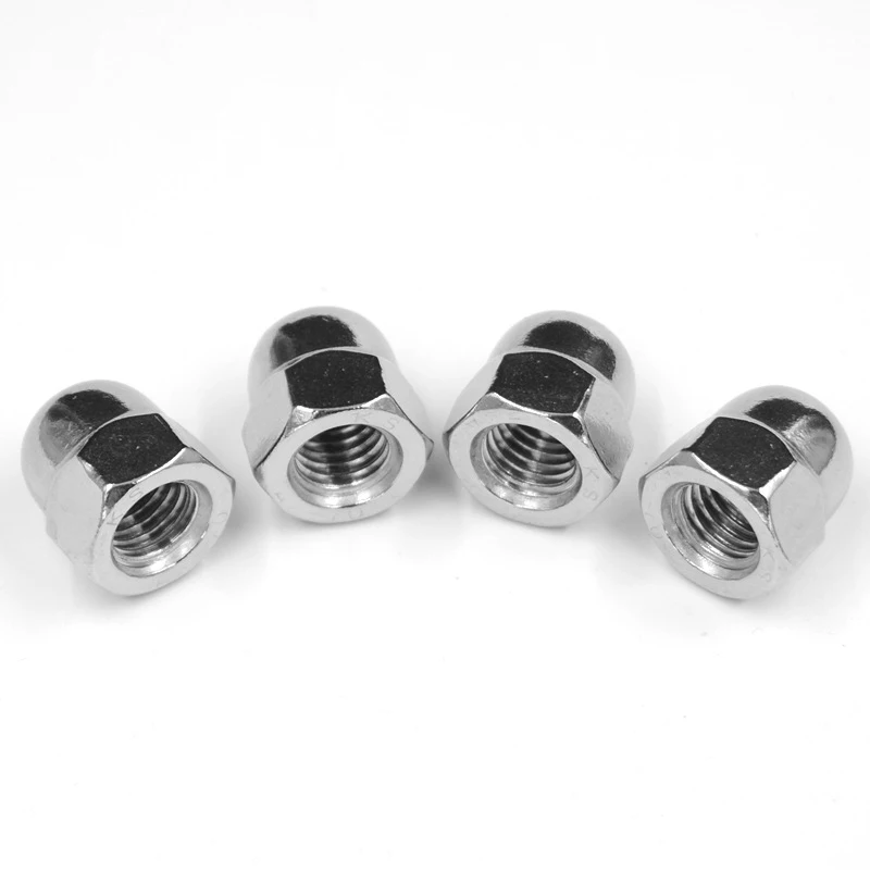 High Quality Din1587 Stainless Steel Hex Domed Nut Acorn Nuts