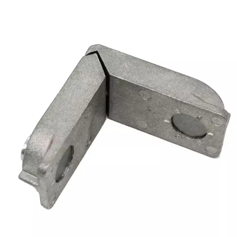 Оконные аксессуары Угловой шарнир литой угловой алюминиевый Соединитель с винтами Dacromet