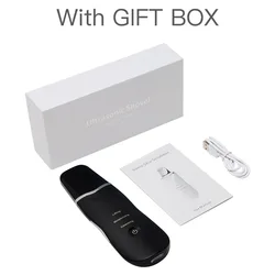 OEM Dead Facial Spatula Pore Cleaner Exfoliators Firming Beauty Machine Wrinkle Remover Ultrasonic Face Skin Scrubber