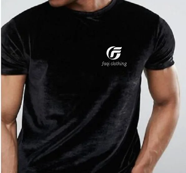 2024 Summer New Velvet Short sleeved T-shirt for Men and Women, Fashion and Simplicity for Couples