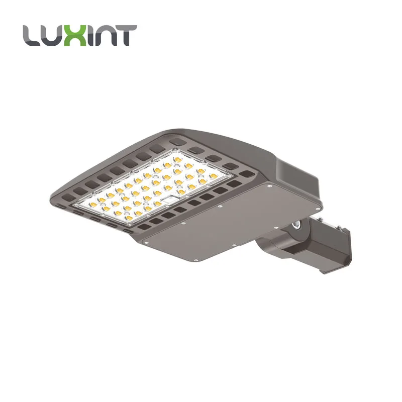 LUXINT Outdoor Light Supplier 100w 150w 200w 300w SMD3030 SMD5050 Led Shoebox Street Light for Road Lighting