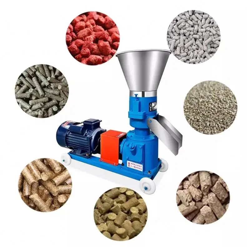2024 Flat die granulator feed machine animal feed on sale