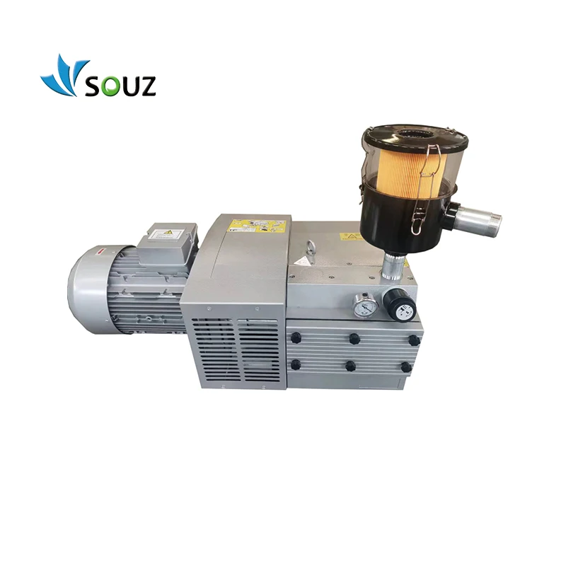 Вакуумный вакуумный насос SOUZ ZBW 80E 3 кВт Электрический безмасляный 80 м3/ч без сухого масла ZYBW80E всасывающий для резьбы по дереву