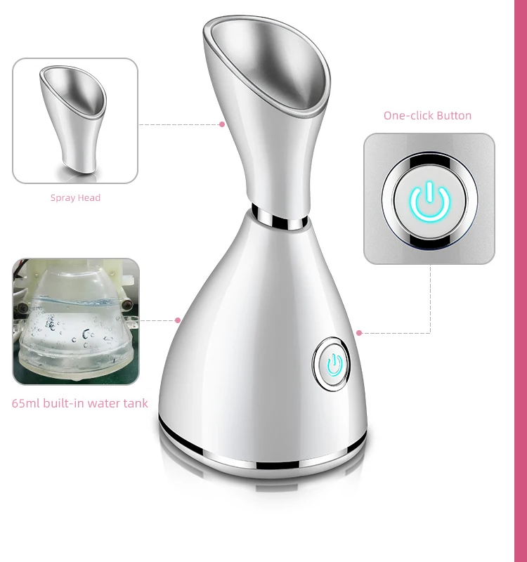 Portable facial steamer 3 in 1 spa facial steamer facial sauna steamer